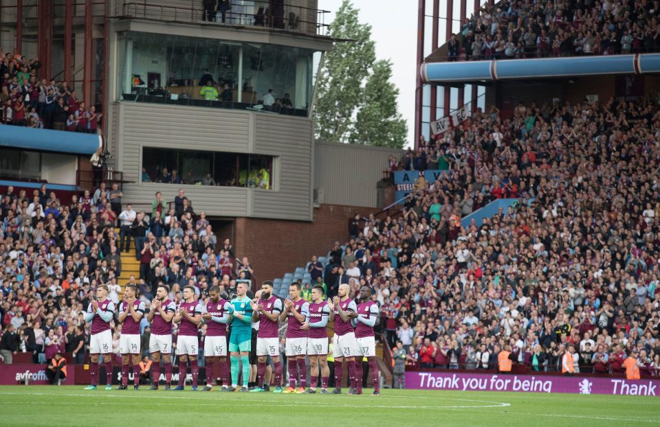  Villa Park remembers tragic Jlloyd Samuel before Middlesbrough clash