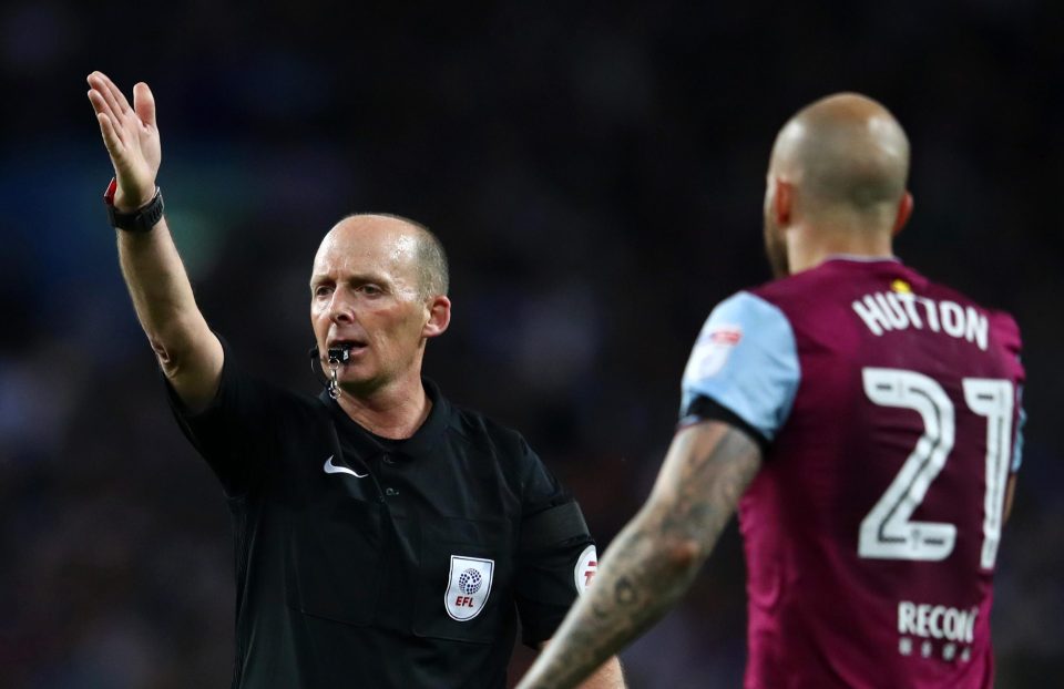  Referee Mike Dean has previously been branded the 'celebrity ref'