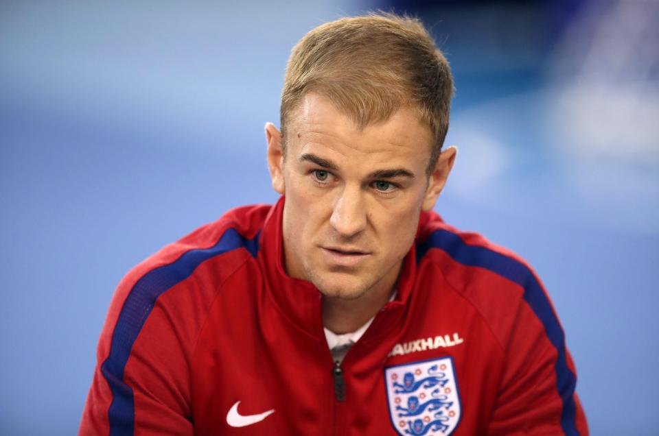  Joe Hart has been axed - and does not even make the stand-by list with Tom Heaton getting that role