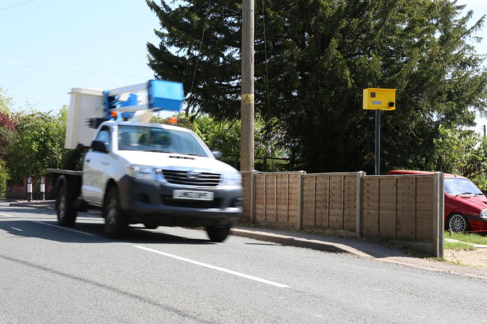  Motorists allegedly speed at double the limit through the village