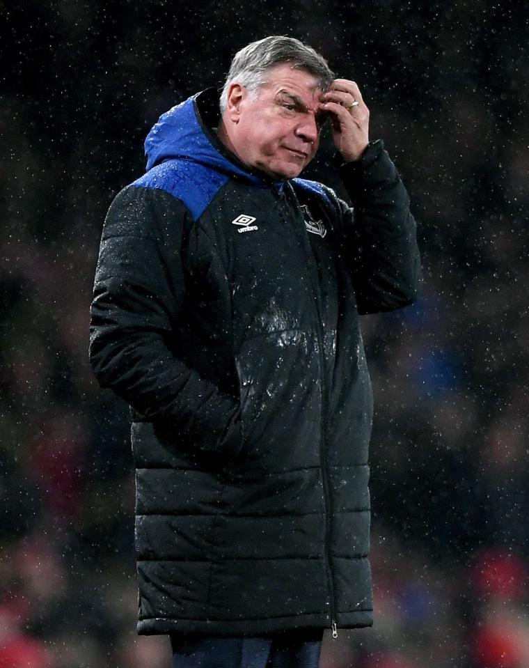  Sam Allardyce left Everton this morning - and didn't hold back in his criticism