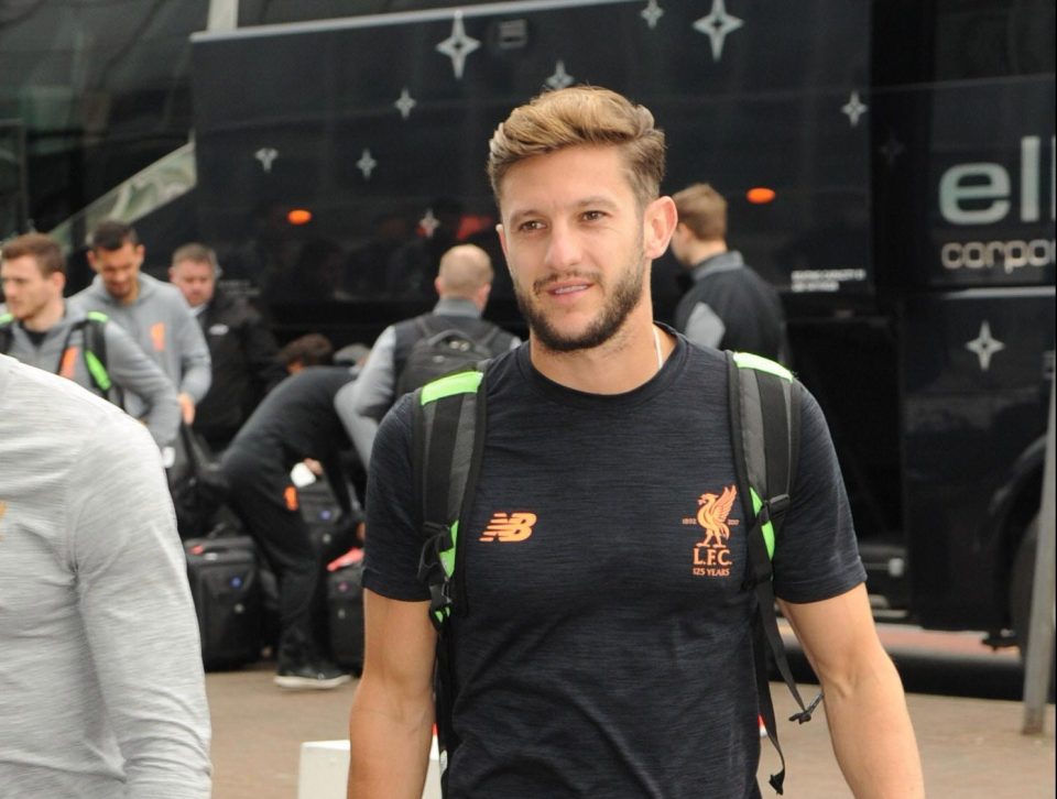  Adam Lallana has been forced to settle for a place as stand-by after being overlooked by Gareth Southgate