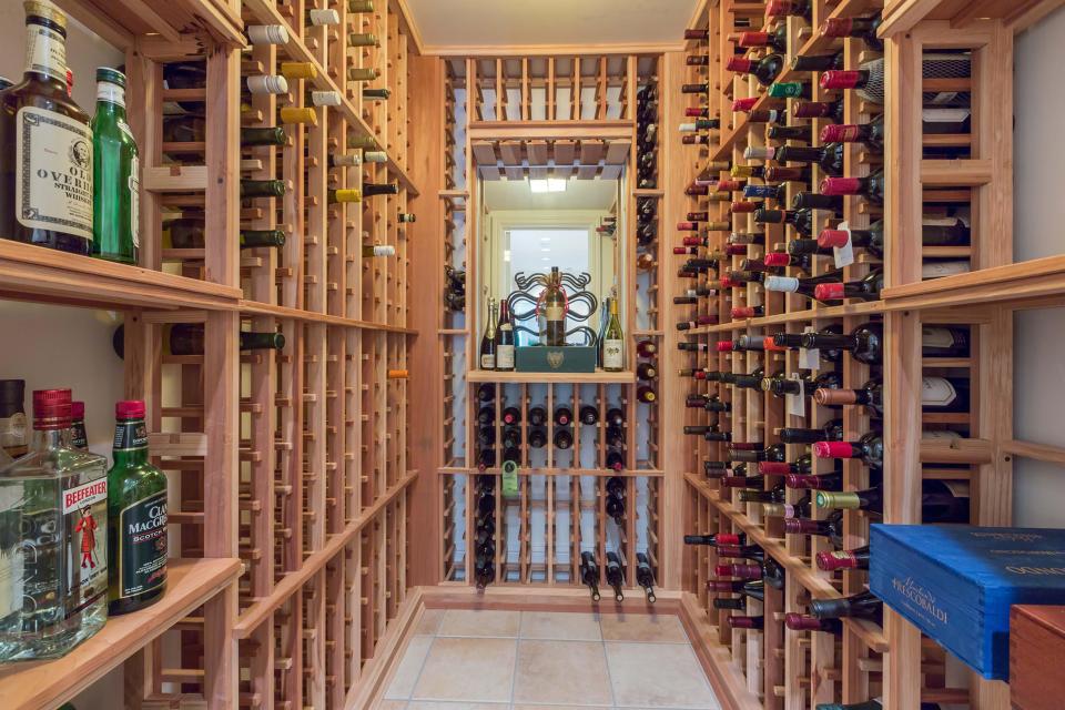  This is a wine cellar with a difference for sure - will Rooney be storing his champers after man-of-the-match performances for DC United in here