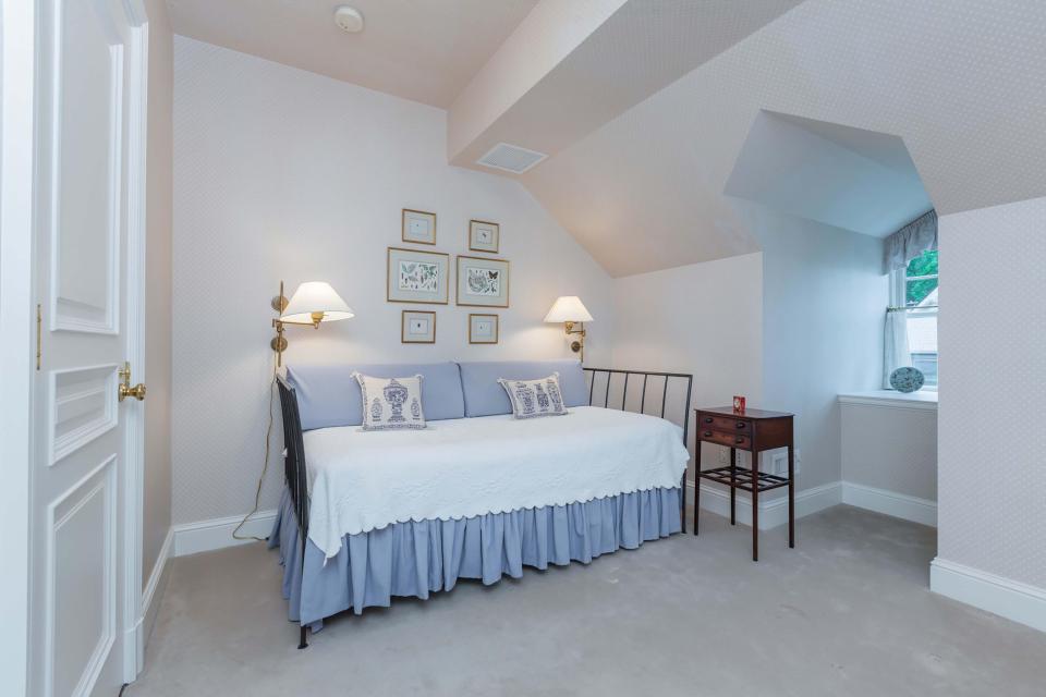  This is the sixth bedroom at the £4.2m property in a quiet area of Washington - will the Rooneys fit right in?