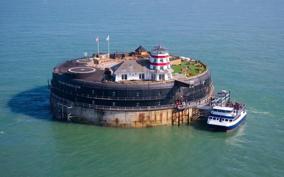  No Man's Fort houses a hotel with 23 suites