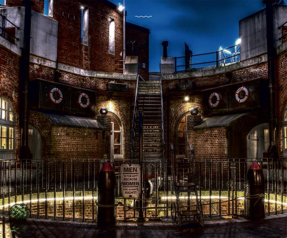  Spitbank Fort was one of three built in the 19th century to repel attack from Napoleon