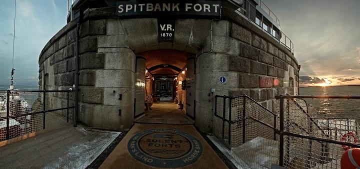  Spitbank Fort is currently used as a hotel and comprises of nine suites