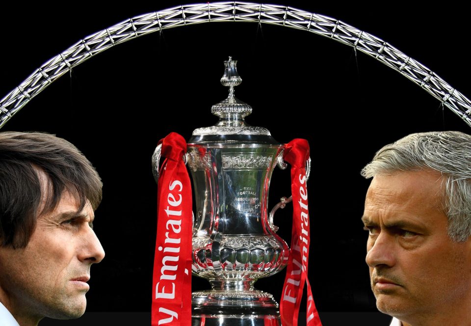  Chelsea and Manchester United contest this year's FA Cup Final on Saturday