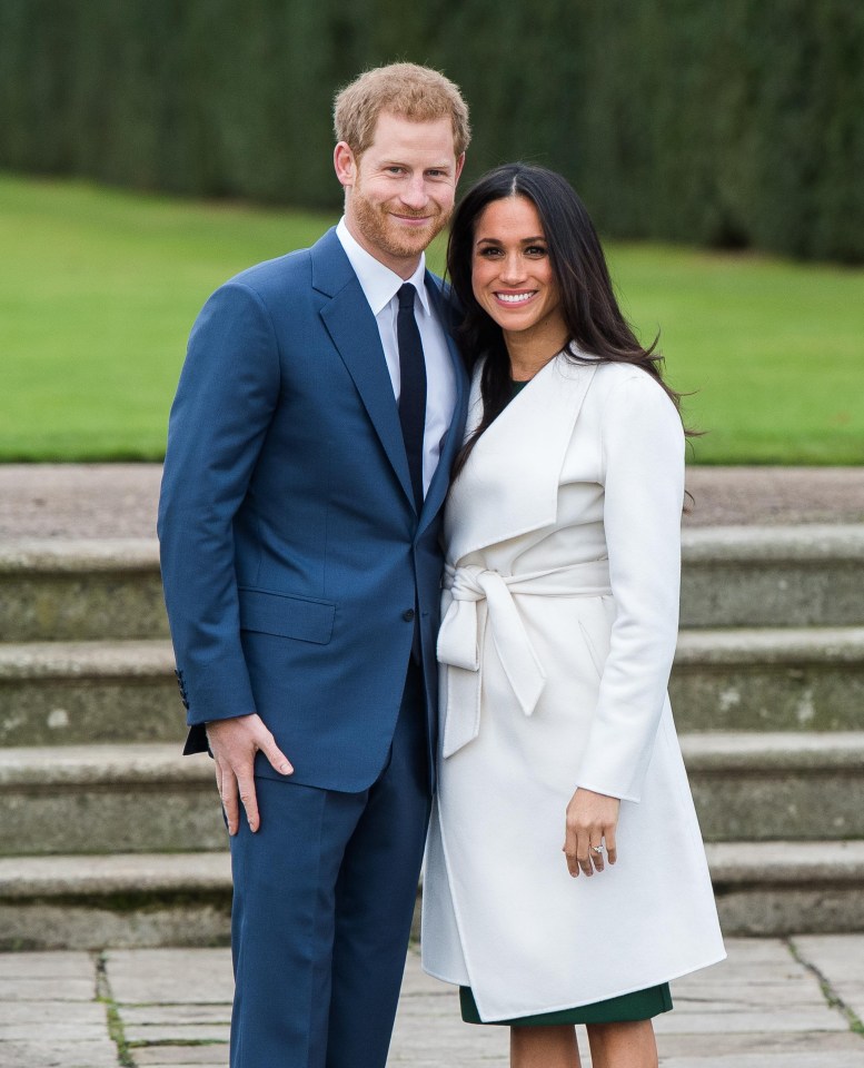 The loved-up couple tie the knot today