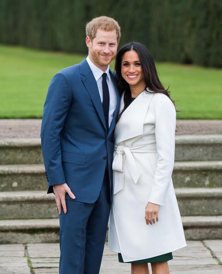  The loved-up couple tie the knot today