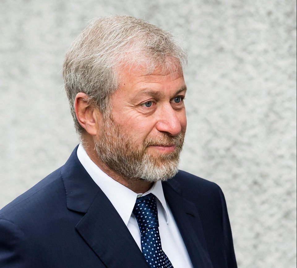  Roman Abramovich is currently banned from Britain