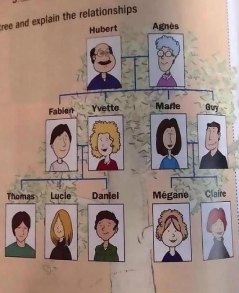  This twisted family tree appears to show brothers and sisters having kids together