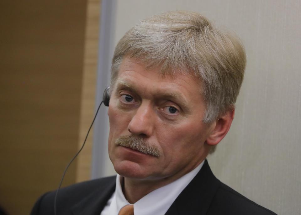  Putin's spokesman Dmitry Peskov has accused the UK of being anti Russian