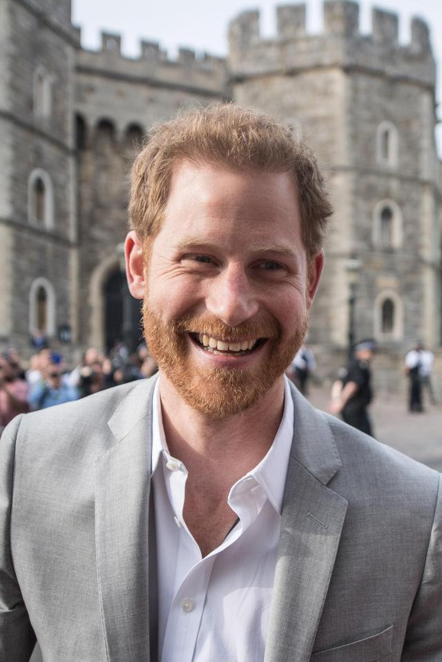  Prince Harry was all smiles before his big day