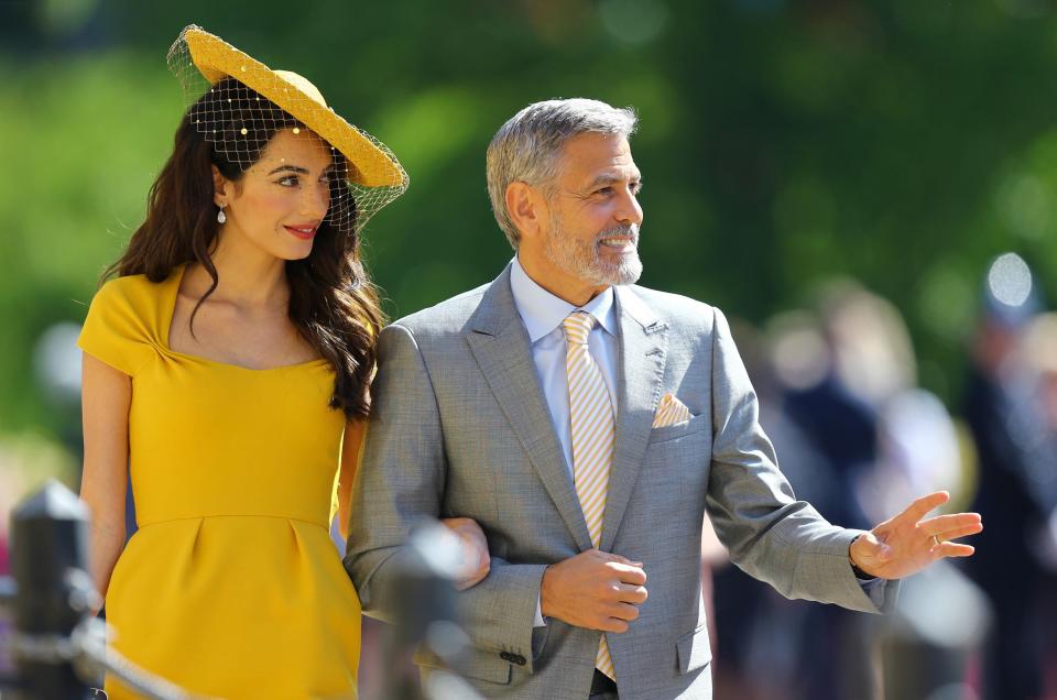  Meghan's pal Amal and her husband were also on the exclusive guest list