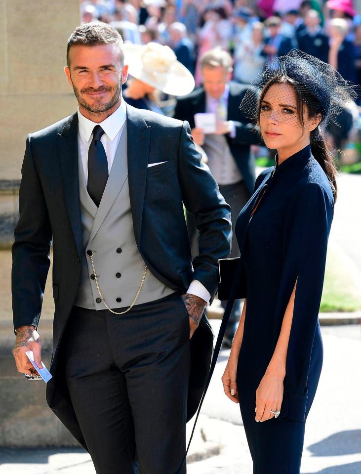  The glam couple were among hundreds of guest at the Windsor service