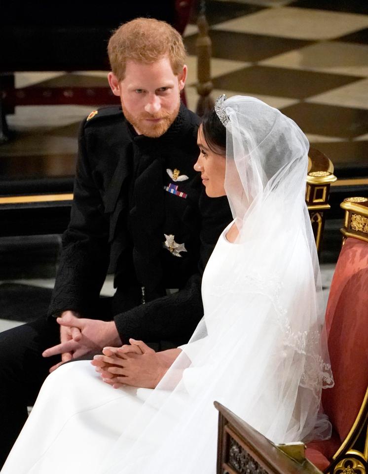  Meghan oozed confidence at her wedding