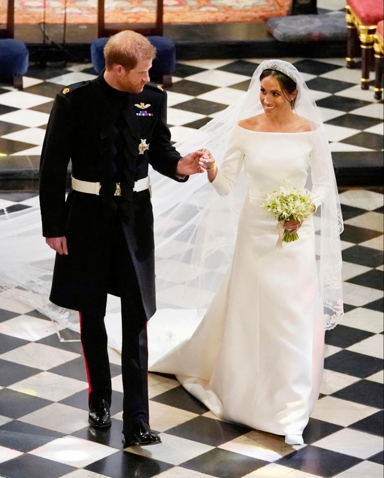  The couple are now the Duke and Duchess of Sussex