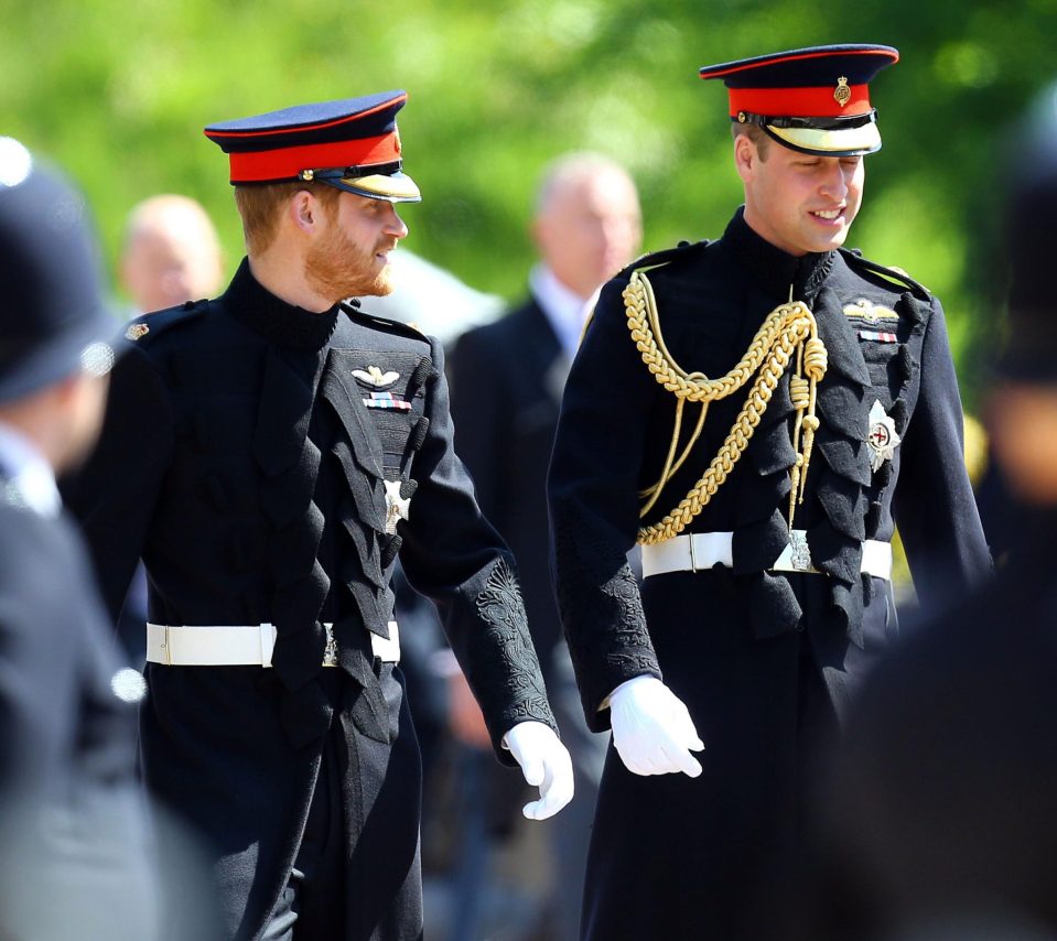  Both brothers wore their military uniforms showing their rank as Major