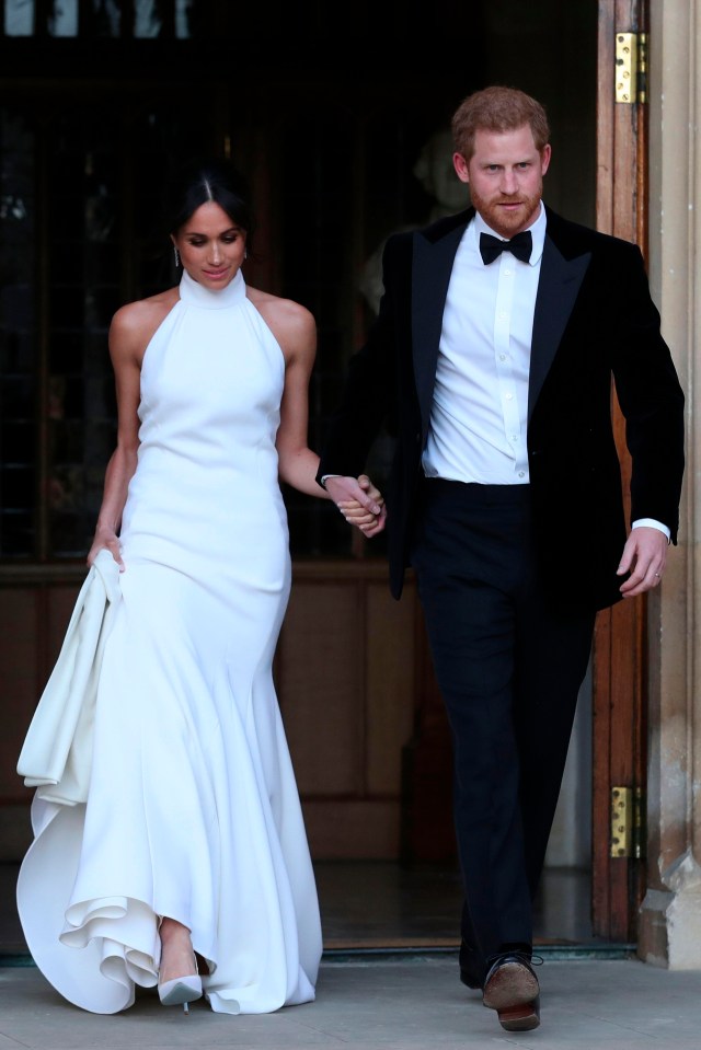 Meghan looked amazing in her Stella McCartney dress