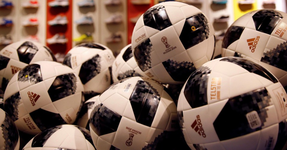 Adidas Telstar 18 ball – especially designed for the 2018 World Cup