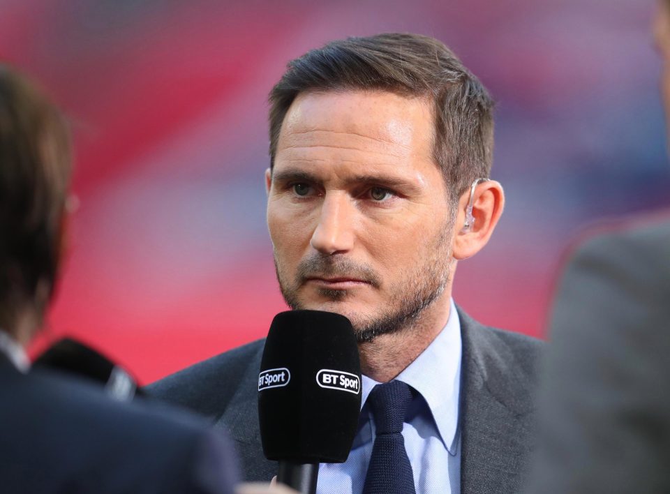  Frank Lampard is set for his first job in management with Derby