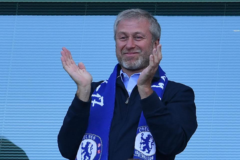  The football-mad businessman is a regular fixture in the directors' box at Stamford Bridge