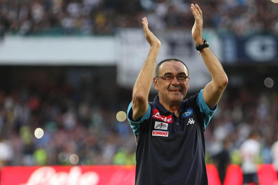  Maurizio Sarri is a free agent after leaving Napoli