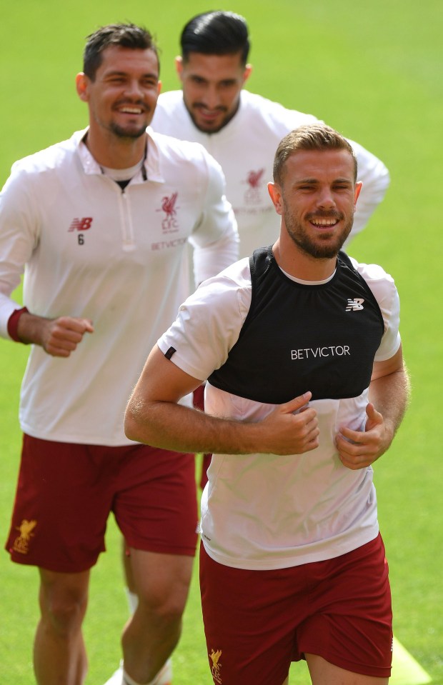 Henderson is preparing for Liverpool’s Champions league final with Real Madrid