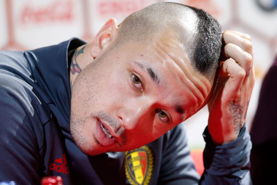  Just 23 out of 9,000 people turned up to protest Radja Nainggolan's World Cup axe