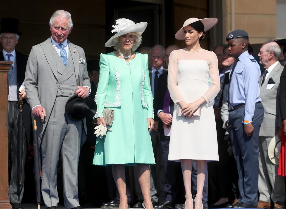  Meghan looking regal in cream at her first event as a royal