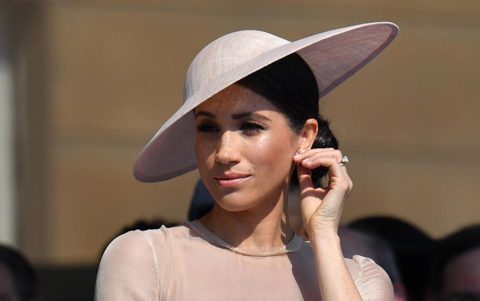  Meghan is a fan of Philip Treacy's hats