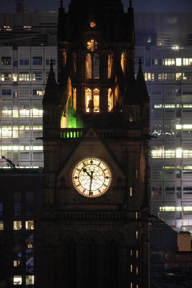  Church bells rang across the city at 10.31pm - the exact time of the bomb attack