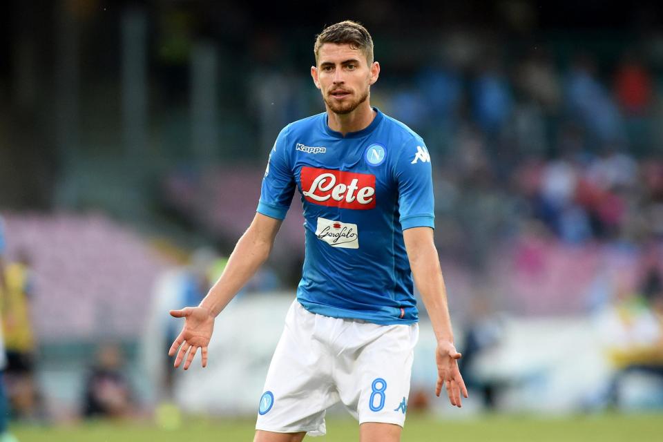  Jorginho is set for crunch talks with Napoli over his future