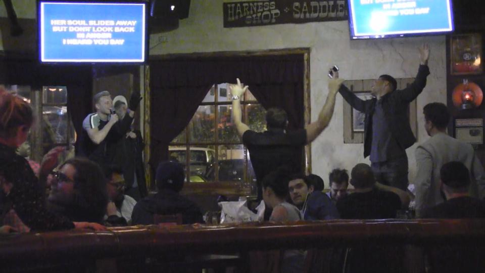  The lads hit Saddle Ranch for an epic night out in LA