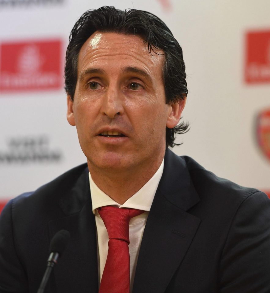  Unai Emery plans to overhaul his Arsenal squad