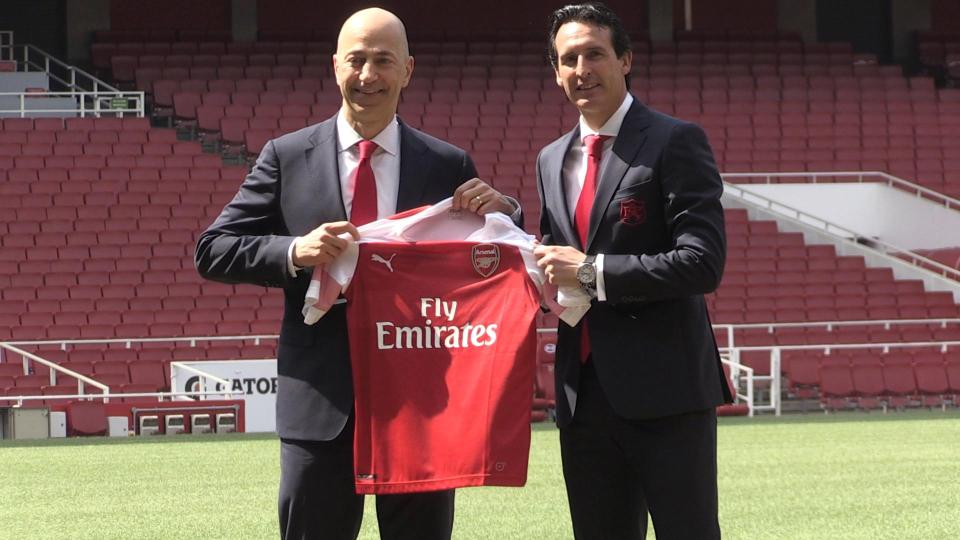  Unai Emery is set to axe two legendary Arsenal faces as he brings in his own staff