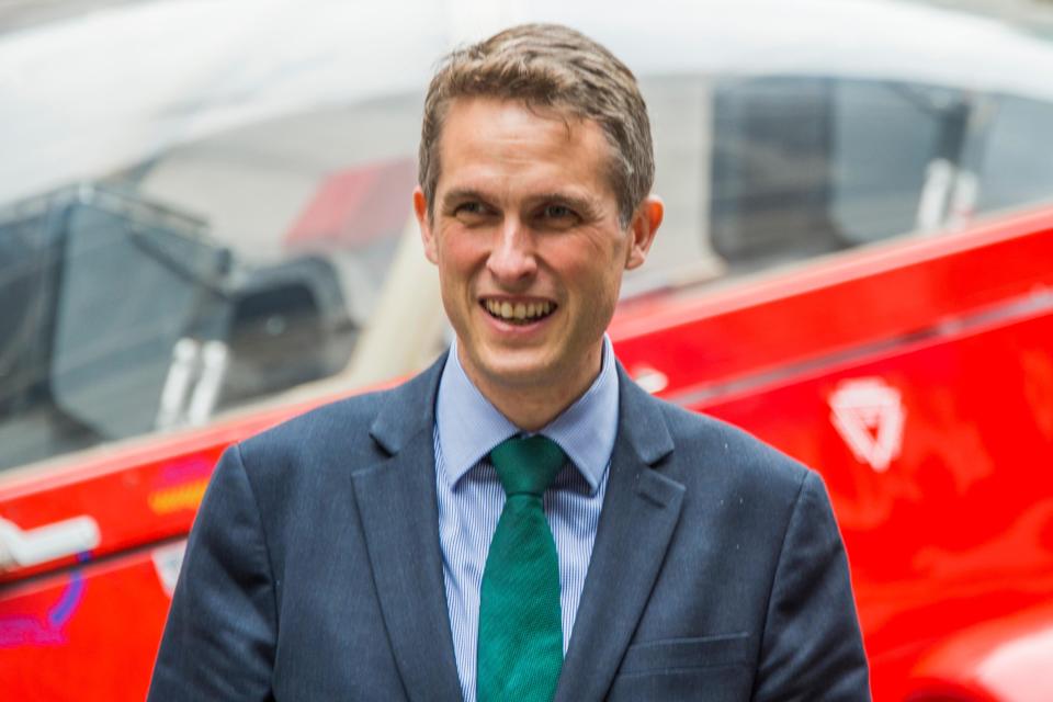  Gavin Williamson said: 'Sea Ceptor will protect our nation against the intensifying threats we face today'