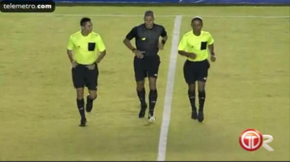  Gabriel Victoria is one of just two Panamanian match officials at the World Cup