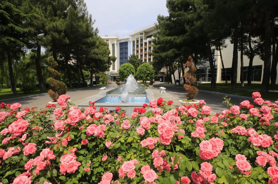  It's Swede 'n flower at the Kempinski Grand Hotel Gelendzhik that will host the Sweden training camp for the World Cup in Russia