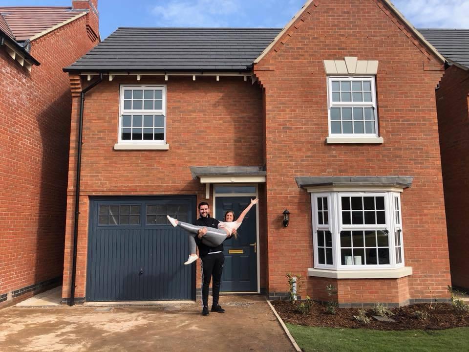  Aaron Thompson from Essex bought a £230,000 home at the age of 18 with his girlfriend Jessica King