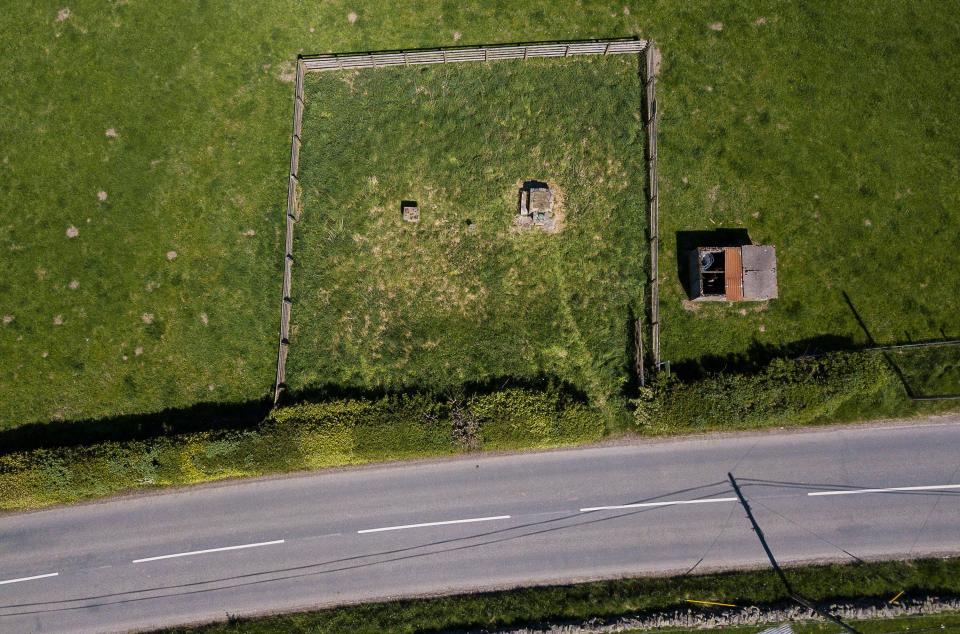  The bunker is situated in a 2,500-square-foot plot in the Scottish borders