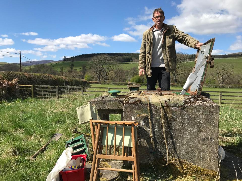  Antiques dealer John Letham owns a Scottish field that hides a fascinating secret