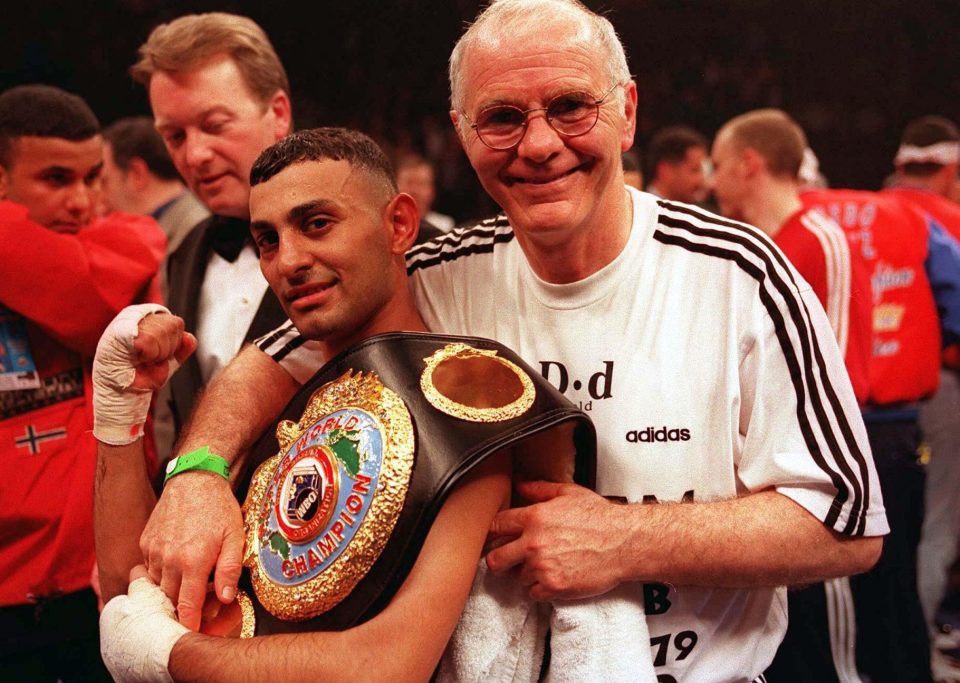  Ingle trained former world champion Prince Naseem Hamed but the two later fell out