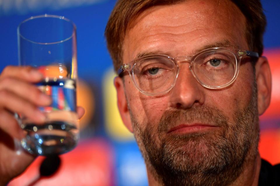  Klopp hopes he will be toasting success on Saturday night in Kiev