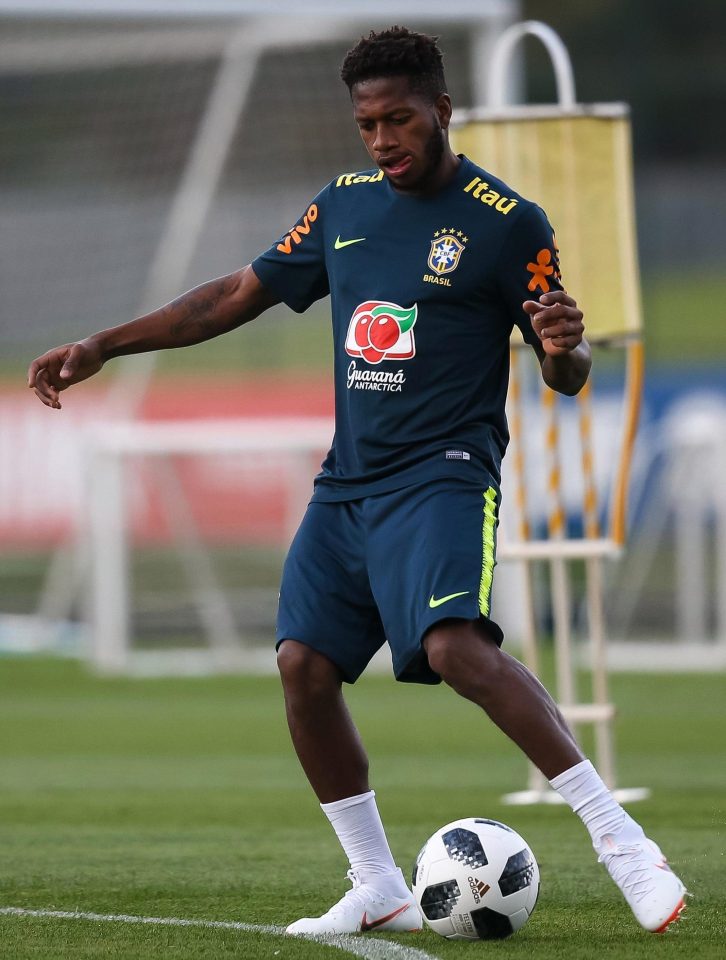  Brazil star Fred will be a Manchester United player next week