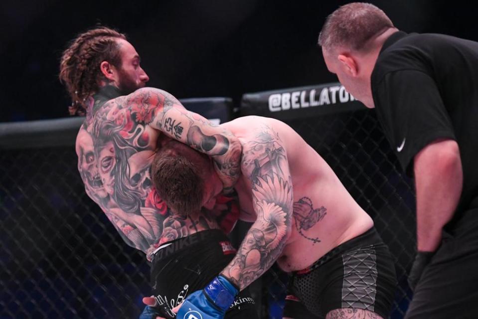  Aaron Chalmers was mightily impressive on his Bellator debut