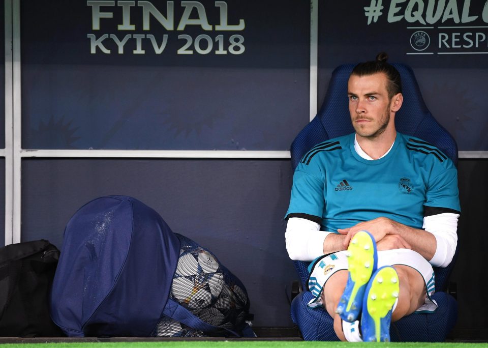  Gareth Bale watched most of the action from the bench before coming on and making a devastating impact