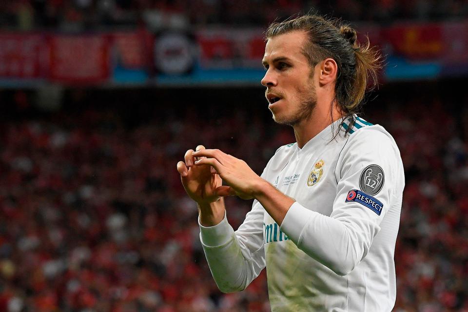  Bale joined Real Madrid from Tottenham for a world record fee in 2013