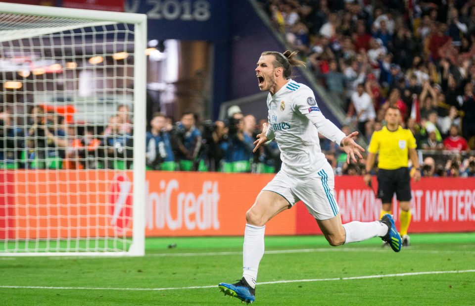  Gareth Bale scored twice after coming off the bench in Kiev